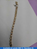 Tennis Bracelet - Yellow Gold 14k (.585) 26.3 grams 8 inch