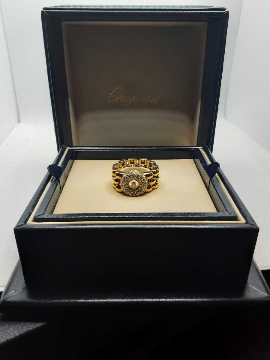 Women's Ring - Yellow Gold 18k (.750) 19 grams Size 8.5