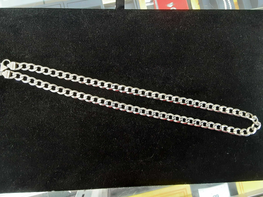 Cuban Link Chain - Silver 57.2 grams 22 inch