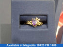 Women's Ring - Yellow Gold 14k (.585) 1.8 grams Size 5.5