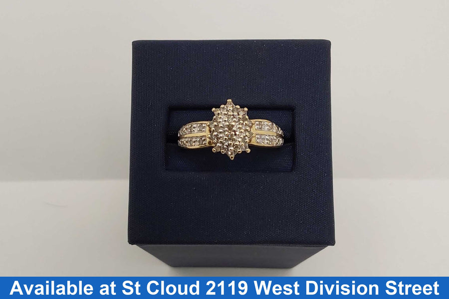 Women's Ring - Yellow Gold 14k (.585) 2.27 grams Size 8.5