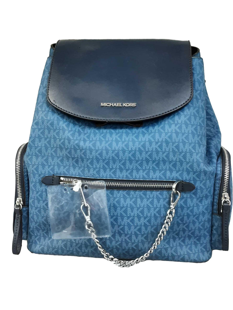 Michael Kors Ce-2103 Blue Backpack / Briefcase / Bag
