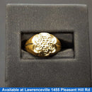 Men's Ring - Yellow Gold 10k (.417) 3.6 grams Size 9
