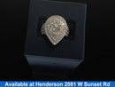 Women's Ring - White Gold 10k (.417) 6.1 grams Size 20
