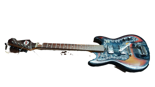 Teisco Del Rey Brown Electric Classic Guitar