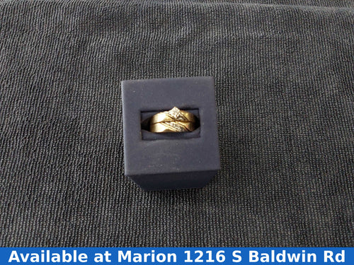 Ring - Wedding Set - Yellow Gold 10k (.417) 5.2 grams Size 8