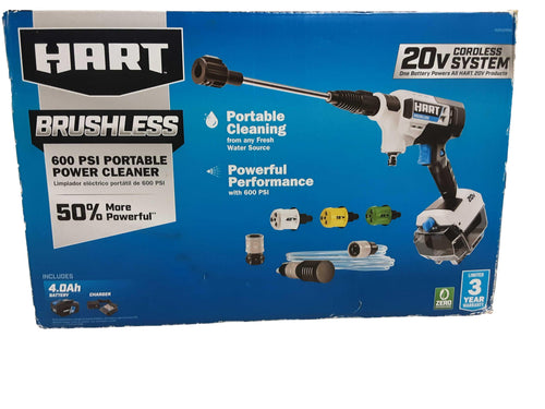 Hart Hgpc60vnm White Corded Pressure Washer