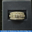 Women's Ring - White Gold 10k (.417) 4.7 grams Size 8.5