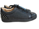 Christian Louboutin Louis Junior Spikes Black