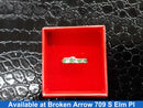 Women's Ring - Yellow Gold 10k (.417) 2.1 grams Size 6.5