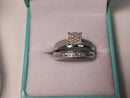 Ring - Wedding Set - Silver 5 grams Size 7