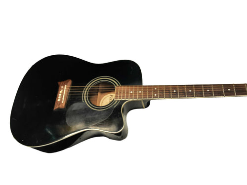 First Act Mg521 Black Acoustic Classic Guitar