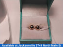 Gold Ball Earrings - Yellow Gold 14k (.585) 0.3 grams