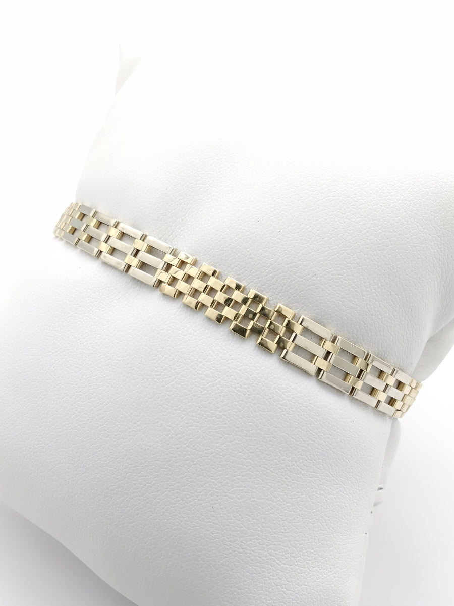 Bracelet - Yellow Gold 14k (.585) 9.7 grams 8 inch