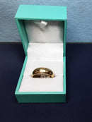 Ring - Wedding Band - Yellow Gold 14k (.585) 7.3 grams Size 9