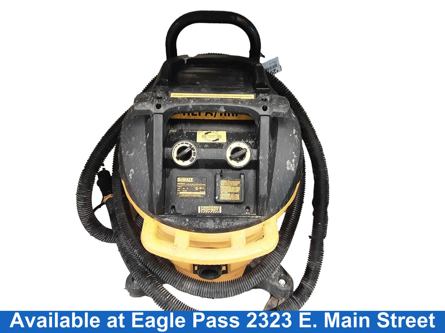 Dewalt Dwv012 Yellow Wet / Dry Vacuum