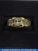 Women's Ring - Yellow Gold 18k (.750) 8.4 grams Size 20