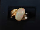 Women's Ring - Yellow Gold 14k (.585) 4.2 grams Size 7.5