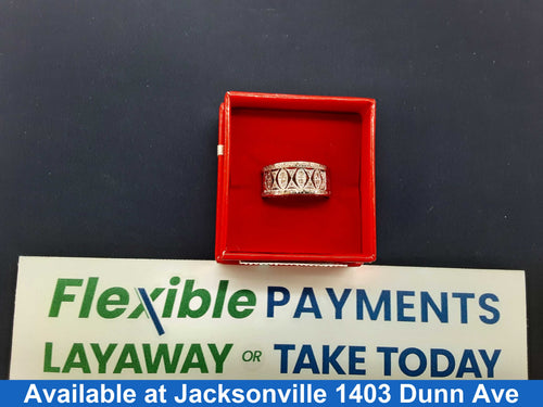 Women's Ring - White Gold 14k (.585) 7.2 grams Size 8.5
