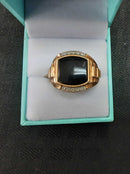 Men's Ring - Yellow Gold 10k (.417) 6.7 grams Size 10