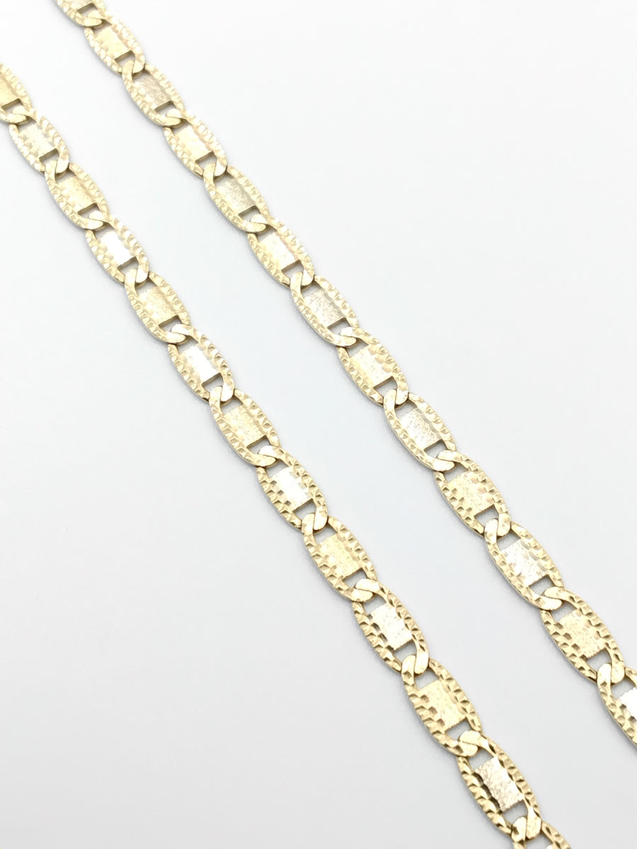 Gucci Chain - Tricolor Gold 14k (.585) 9.8 grams 20 inch