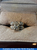 Women's Ring - Yellow Gold 14k (.585) 3.1 grams Size 4.5