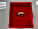 Ring - Wedding Band - Yellow Gold 14k (.585) 3.3 grams Size 20