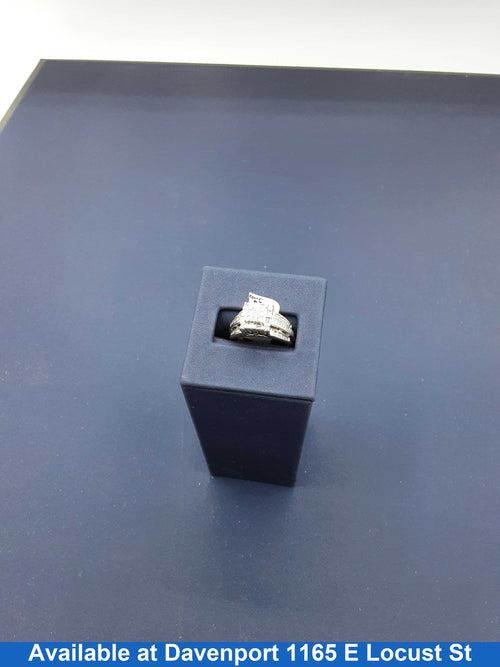 Women's Ring - White Gold 14k (.585) 6.5 grams Size 10