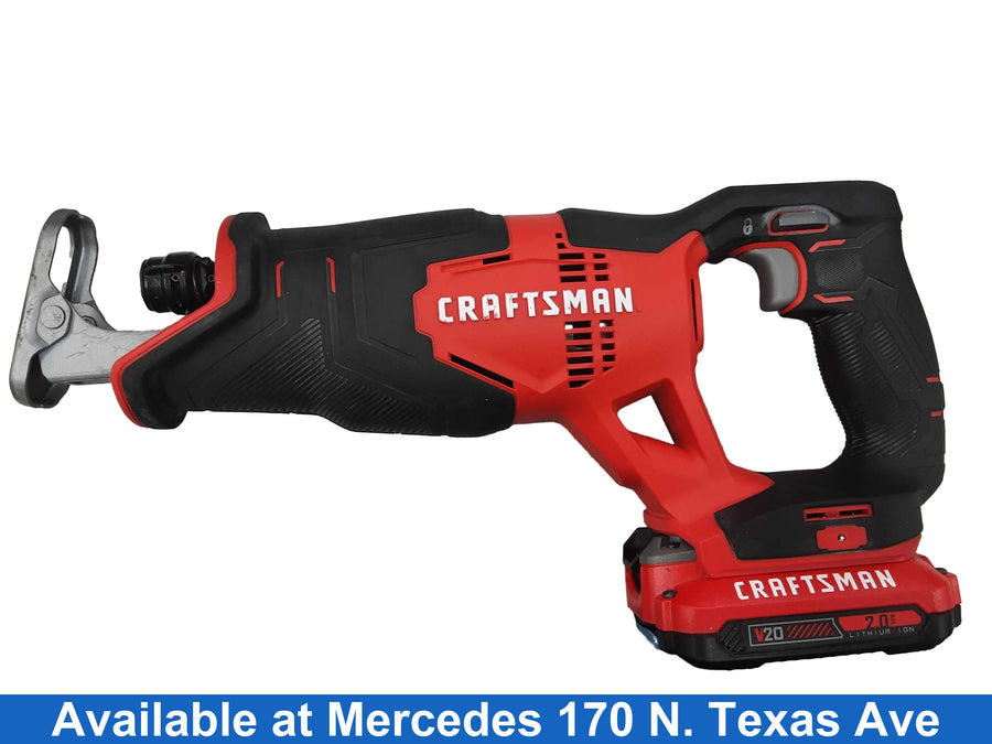 Craftsman Cmcs300 Red Cordless Reciprocating Saw