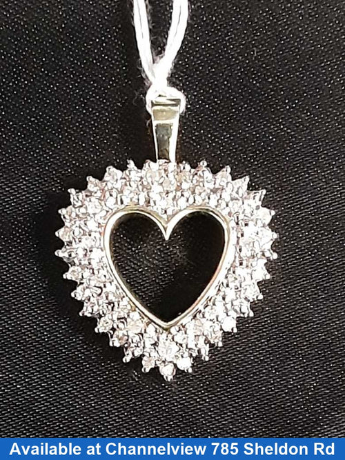 Diamond Pendant - Yellow Gold 10k (.417) 3 grams