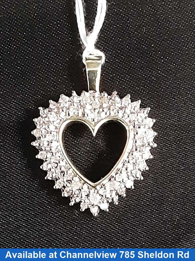 Diamond Pendant - Yellow Gold 10k (.417) 3 grams