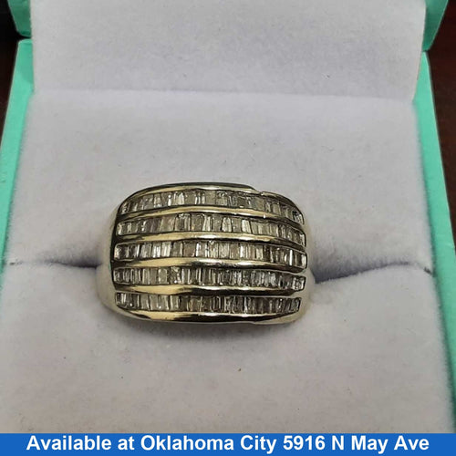 Women's Ring - White Gold 14k (.585) 5.9 grams Size 20