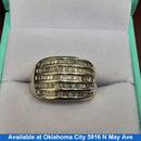 Women's Ring - White Gold 14k (.585) 5.9 grams Size 20