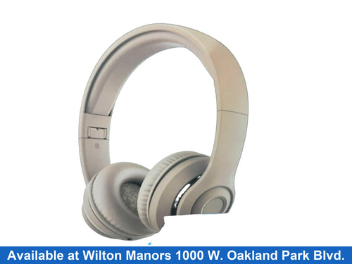Bass Jaxx Bluetooth Gold Stereo Headphone