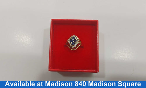 Women's Ring - Yellow Gold 14k (.585) 4.6 grams Size 6.5