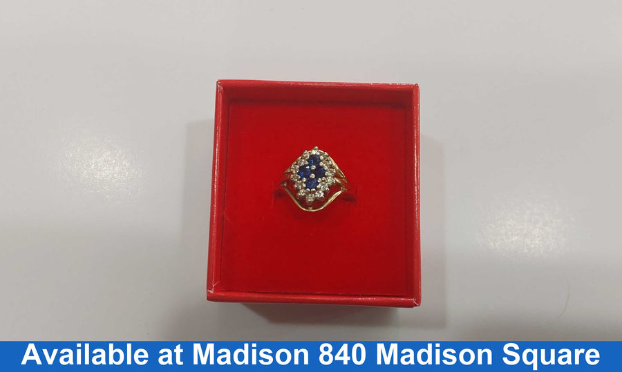 Women's Ring - Yellow Gold 14k (.585) 4.6 grams Size 6.5