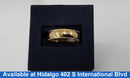 Ring - Wedding Band - Yellow Gold 14k (.585) 6.6 grams Size 8.5