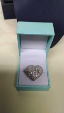 Women's Ring - White Gold 14k (.585) 13 grams Size 7