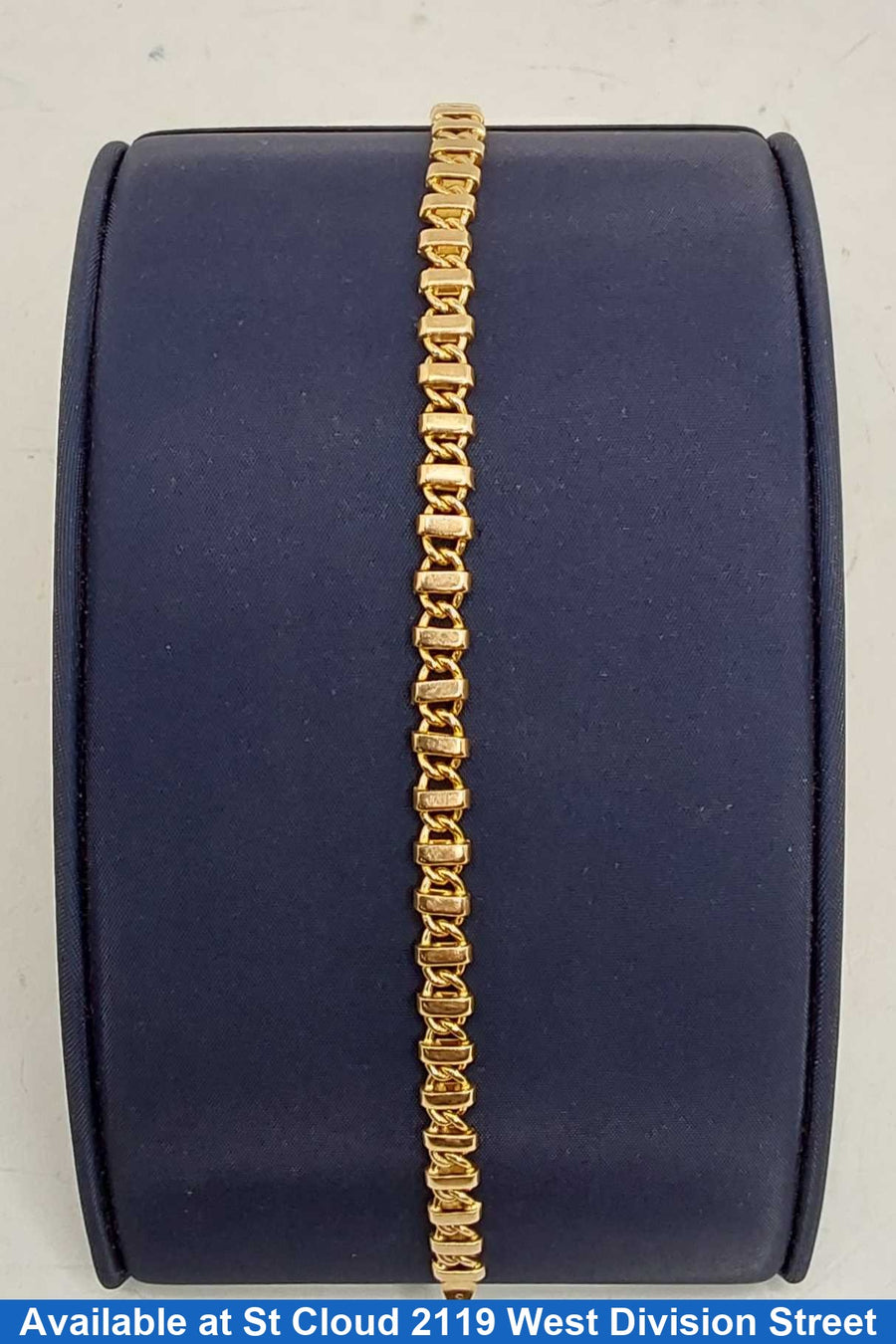 Cable Bracelet - Yellow Gold 14k (.585) 14.99 grams 8 inch