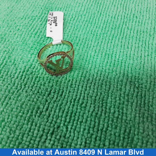 Women's Ring - Yellow Gold 14k (.585) 2.3 grams Size 7