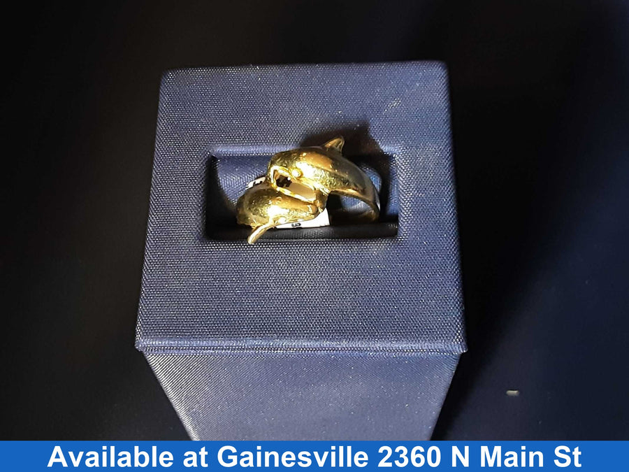 Women's Ring - Yellow Gold 14k (.585) 3.2 grams Size 8