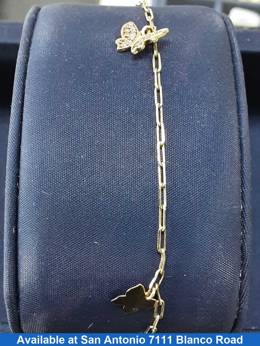 Bracelet - Yellow Gold 10k (.417) 1.7 grams 8 inch