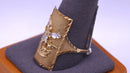 Ring - Yellow Gold 10k (.417) 3.9 Grams Size 11