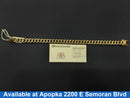Cuban Link Bracelet - Yellow Gold 14k (.585) 35.2 grams 9 inch