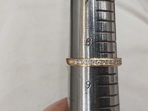 Ring - Wedding Band - Yellow Gold 14k (.585) 3 Grams Size 8.5