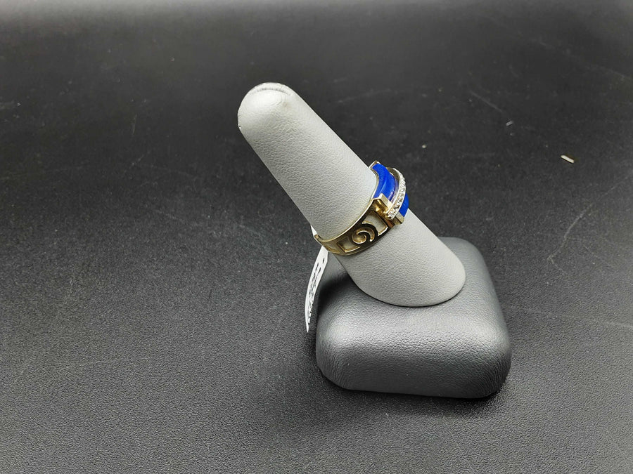 Ring - Wedding Band - Yellow Gold 14k (.585) 3.1 grams Size 9