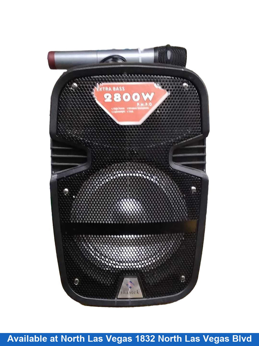 Ibastek 0843bm-bptm Black Karaoke Machine