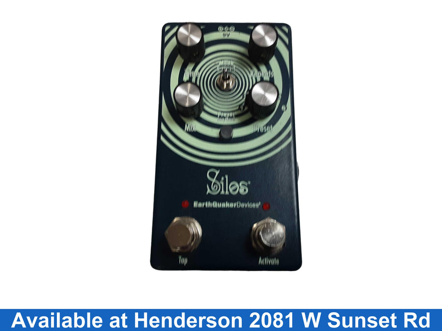 Earthquaker Devices Silos Blue Midi Foot / Pedalboard Controller