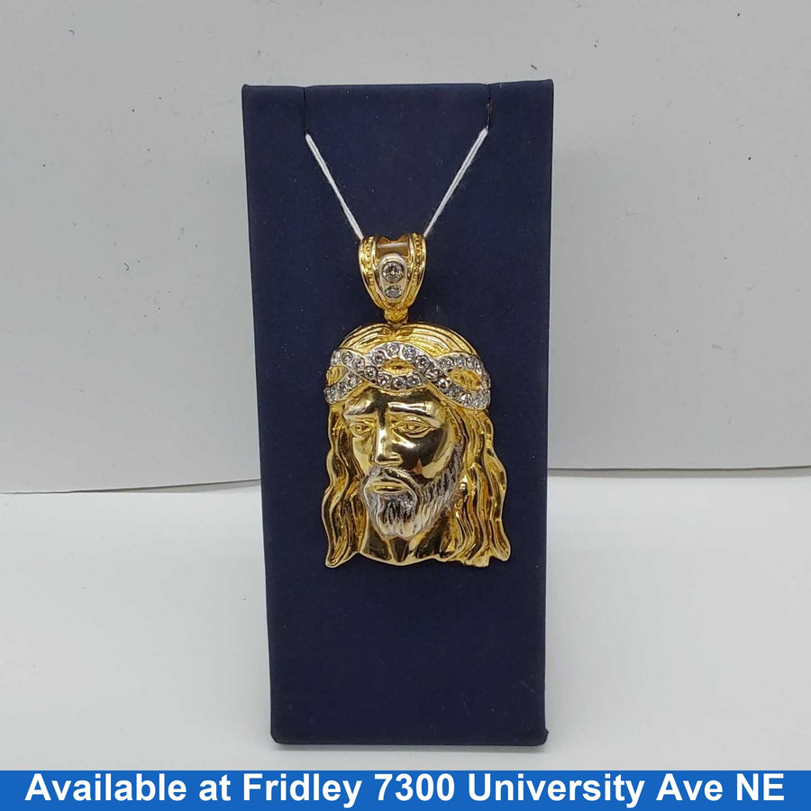 Religious Pendant - Yellow Gold 10k (.417) 15.86 grams