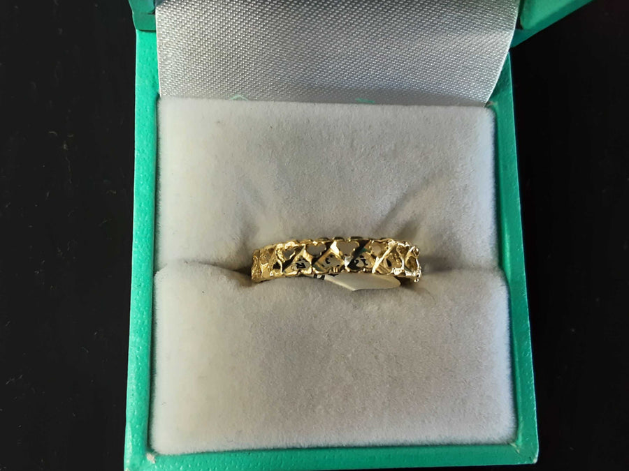 Women's Ring - Yellow Gold 14k (.585) 1.5 grams Size 7